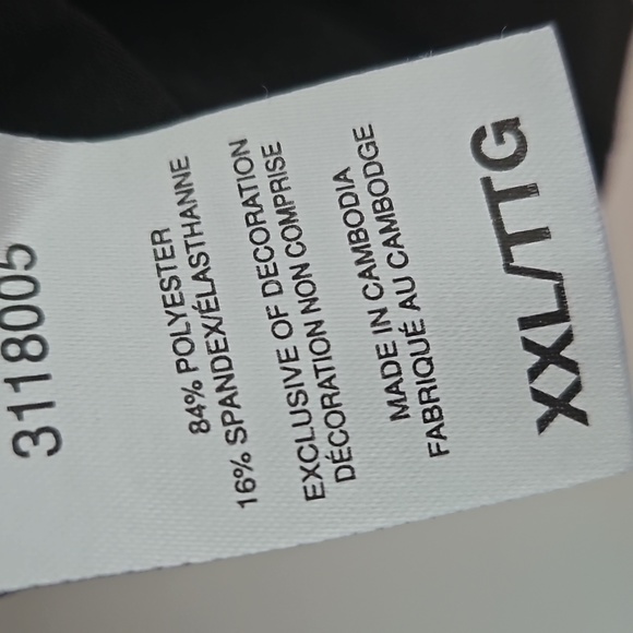 ■2 For $5 Champion Top Black size xxl/1x - Picture 7 of 7